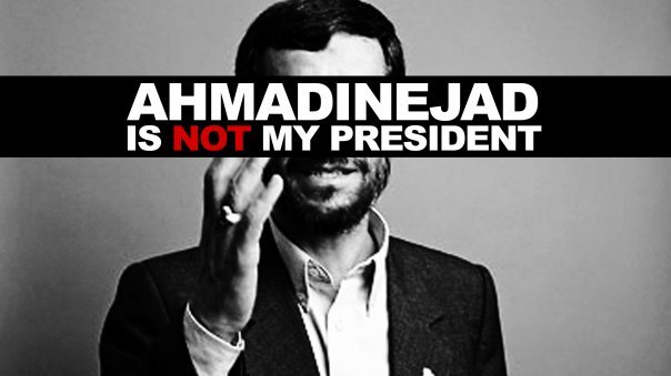 No to Ahmadinjad by Mani Irani