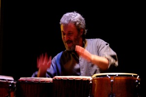 Adam Rudolph the percussionist