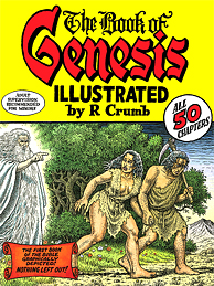 Robert Crumb book cover THE BOOK OF GENESIS