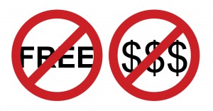 Professional musicians: Music Is Not Free 1