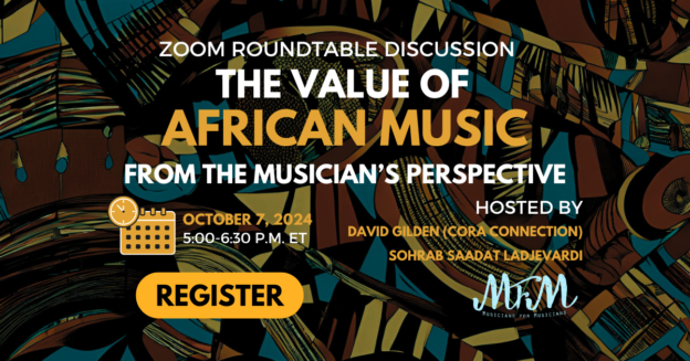 MFM African Music Webinar Ad